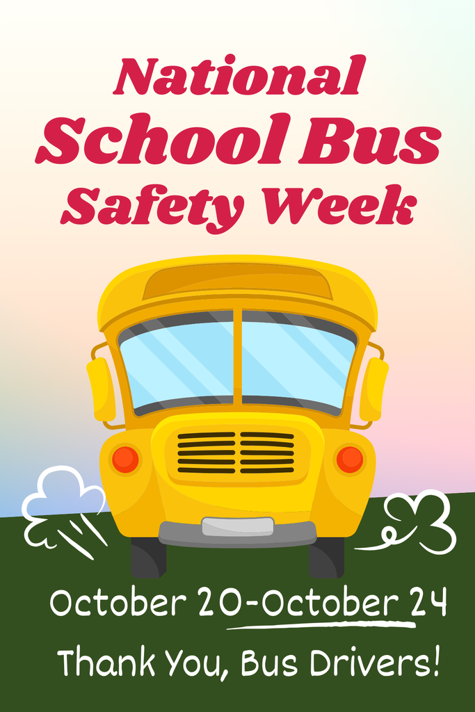 School Bus Safety Week Poster