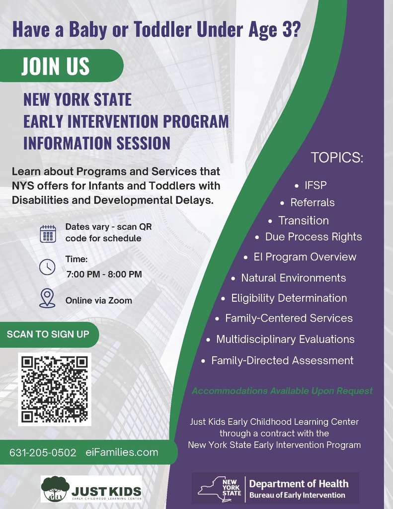 NYS Early Intervention Flyer