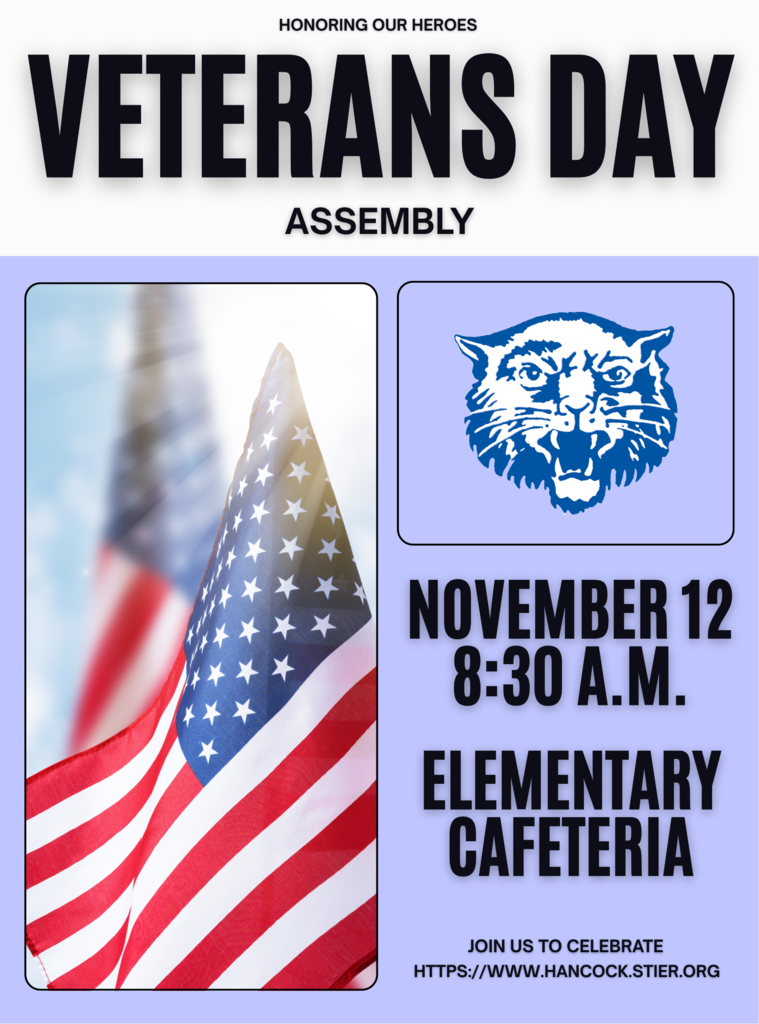 Veterans Day Assembly Poster