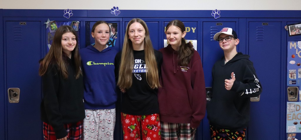 Holiday Spirit Week PJ Day 3