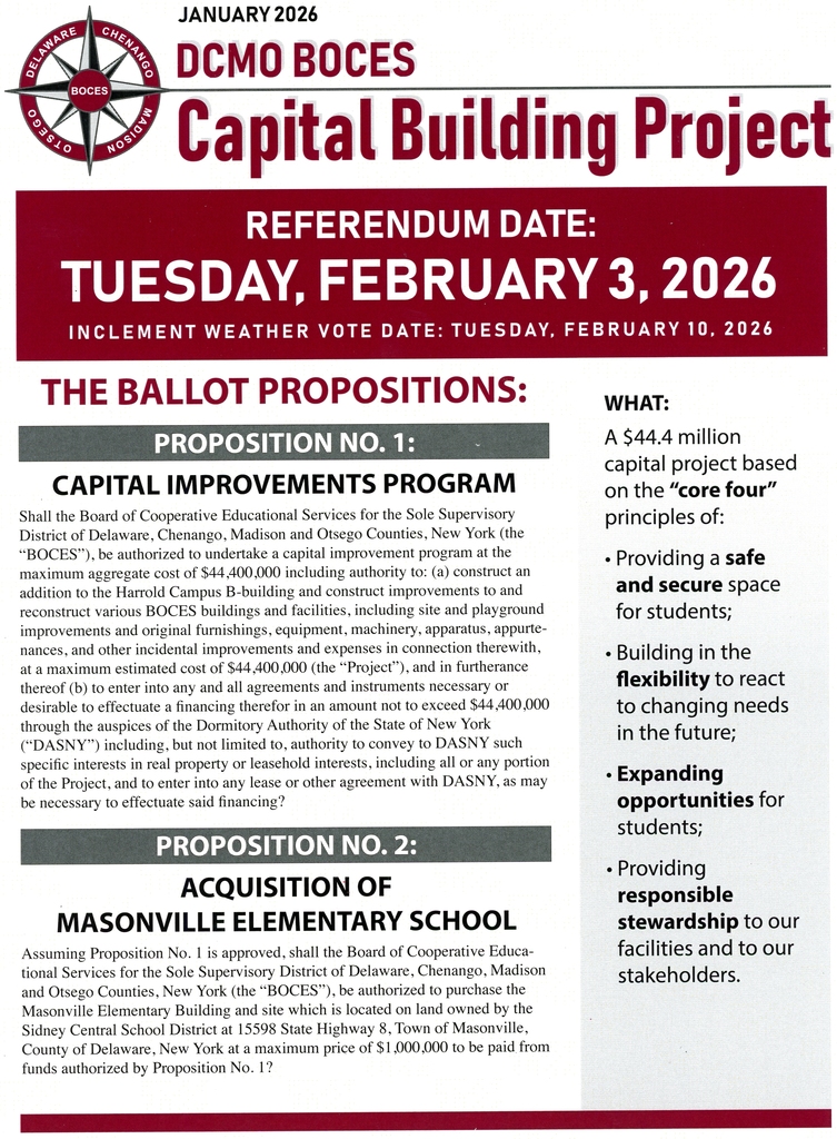 DCMO BOCES Capital Project Flyer 1