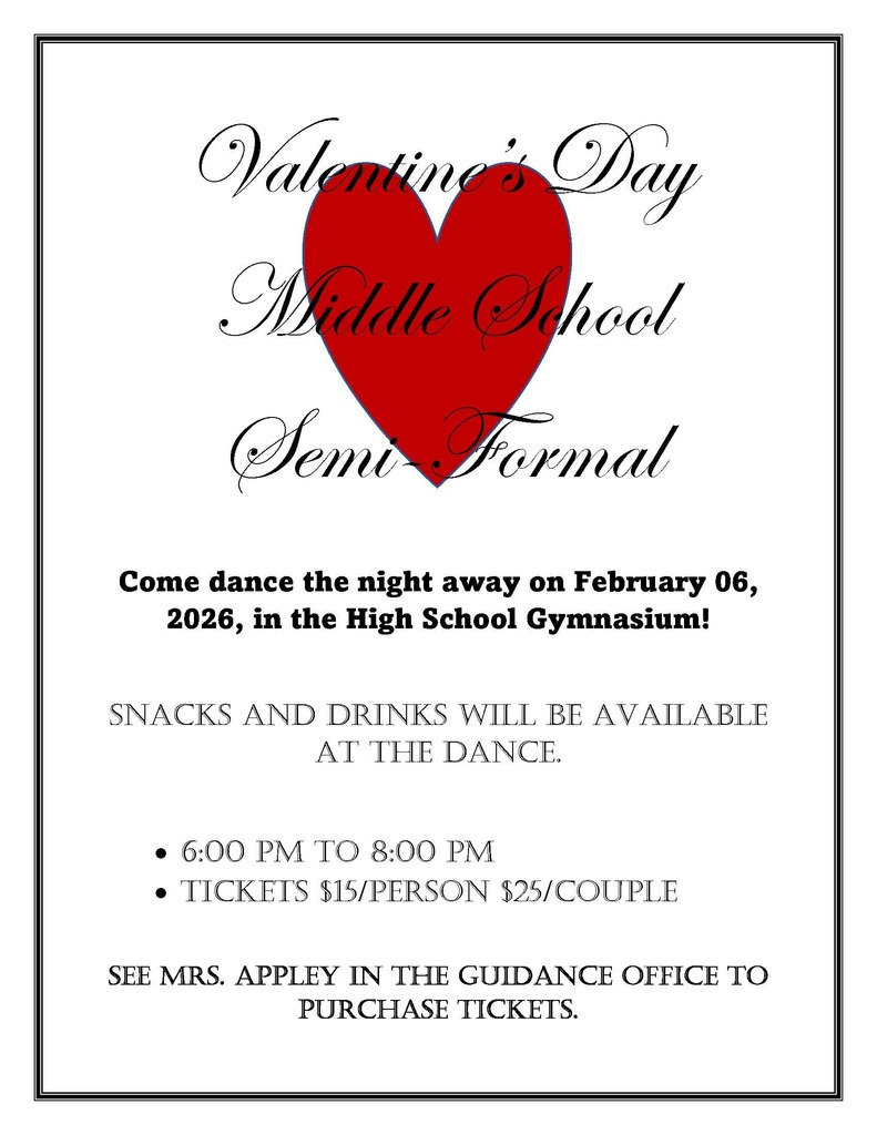 Valentine's Dance Flyer