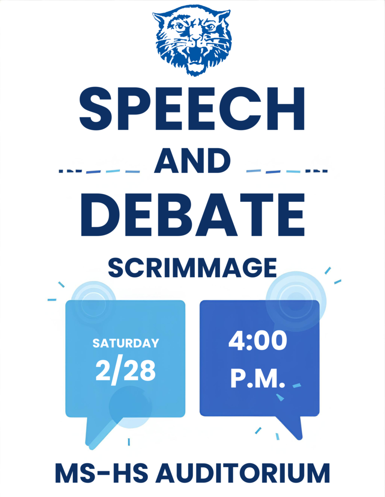 Speech and Debate Flyer