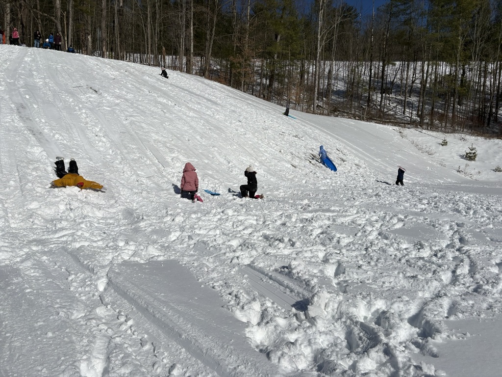 Snow sledding 5