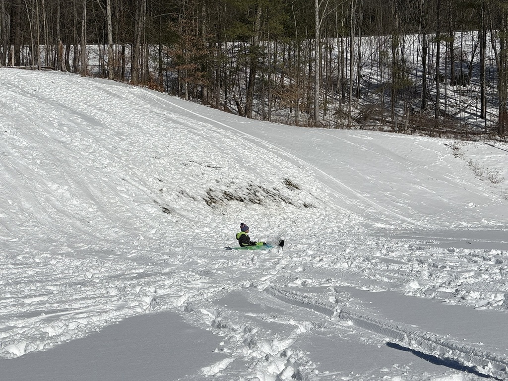 Snow sledding 7