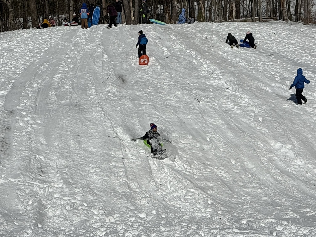 Snow sledding 8