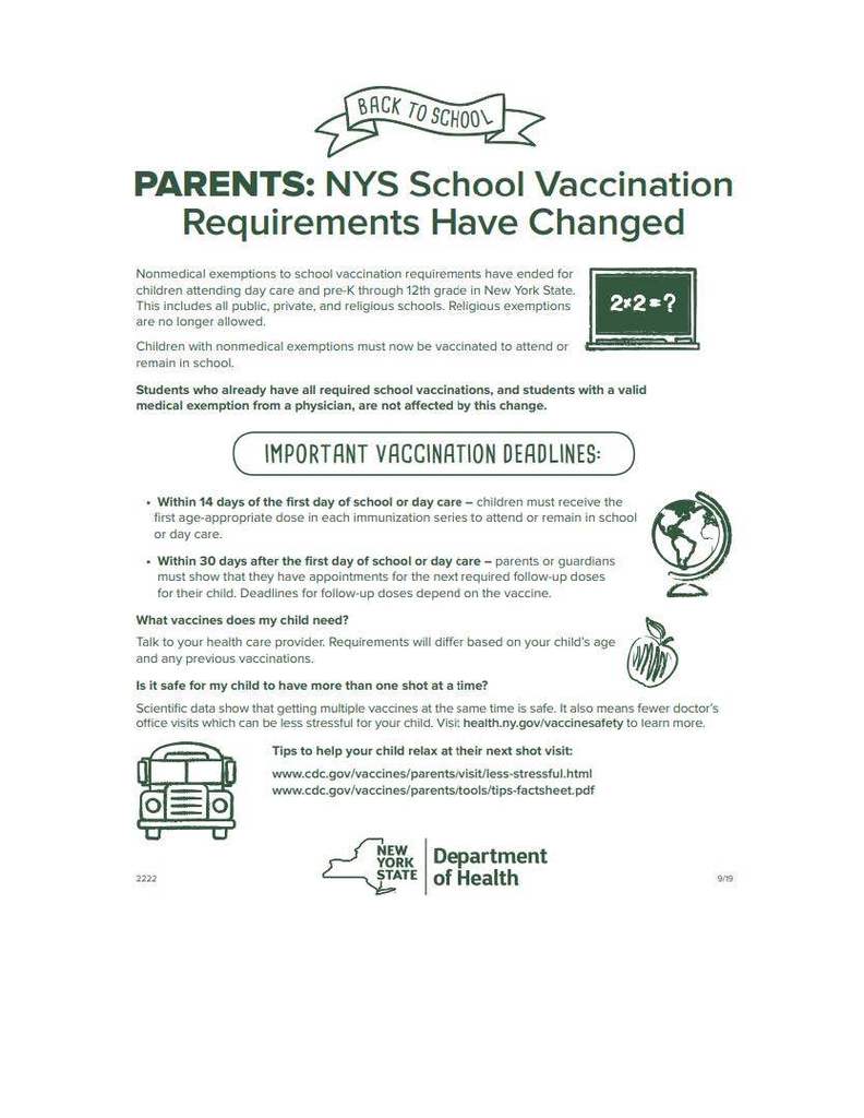 Immunization Requirements 2