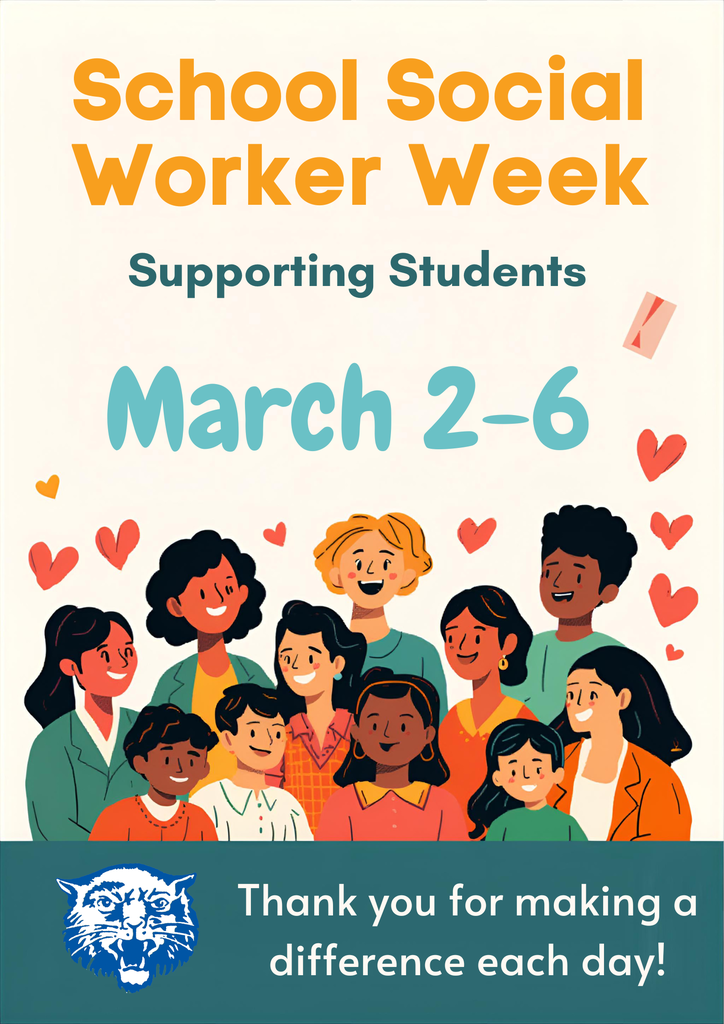 School Social Worker Week poster