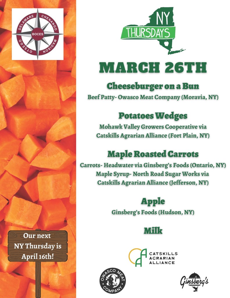 NY Thursdays March 26