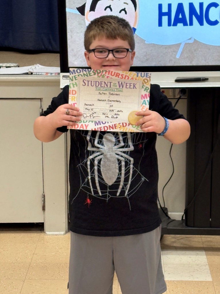 Student of the Week 4-16
