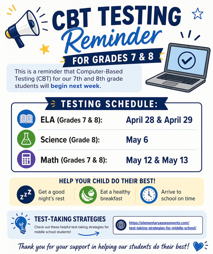 CBT Testing Reminder