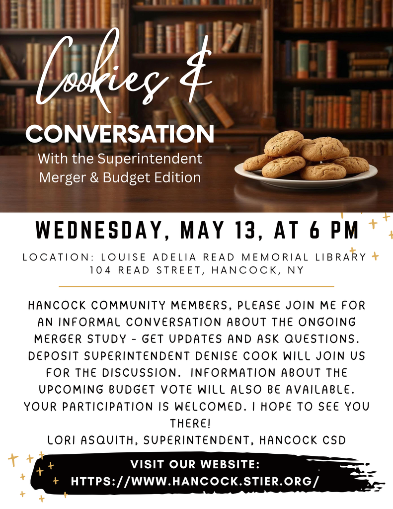 Cookies & Conversation Flyer