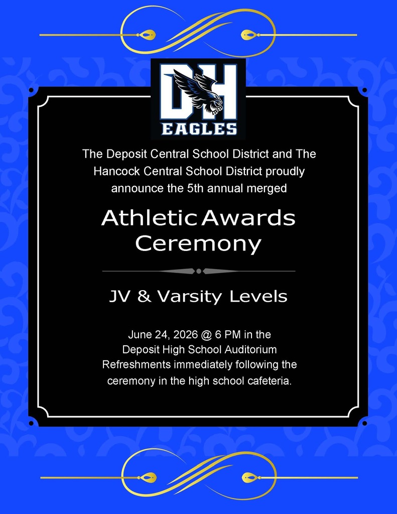Athletic Awards Ceremony Flyer