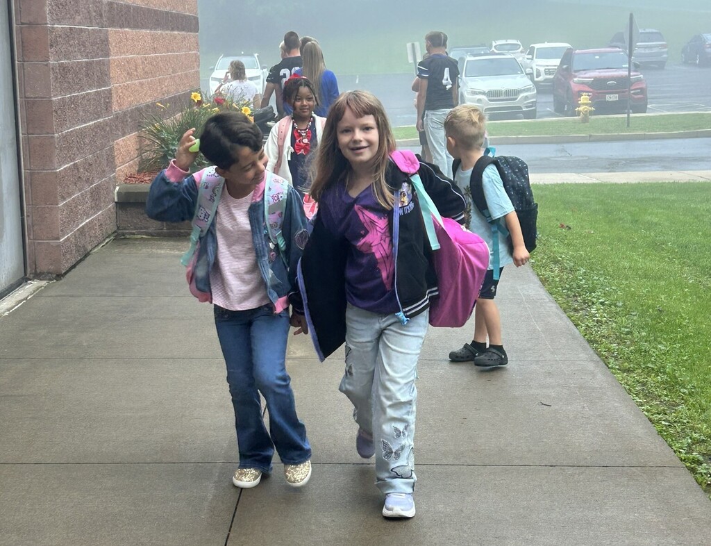 First Day - Football players at elementary - 8