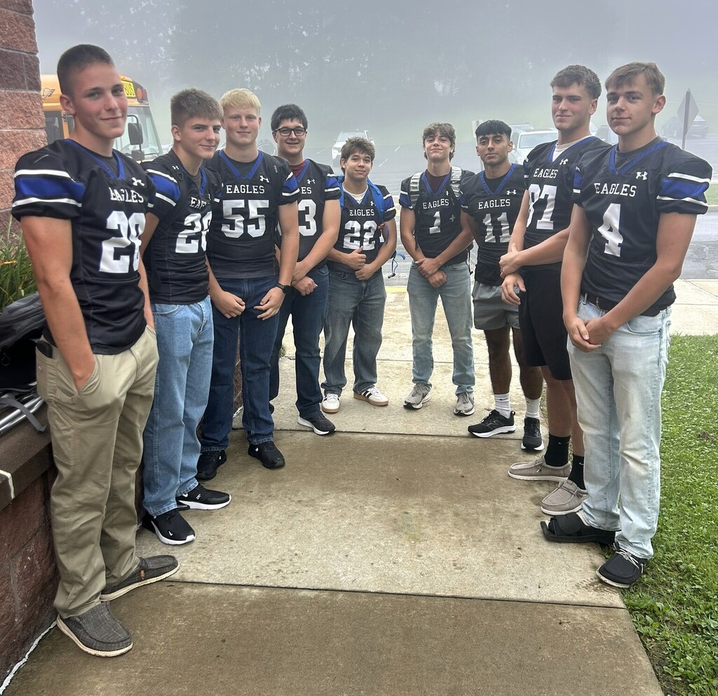 First Day - Football players at elementary - 1