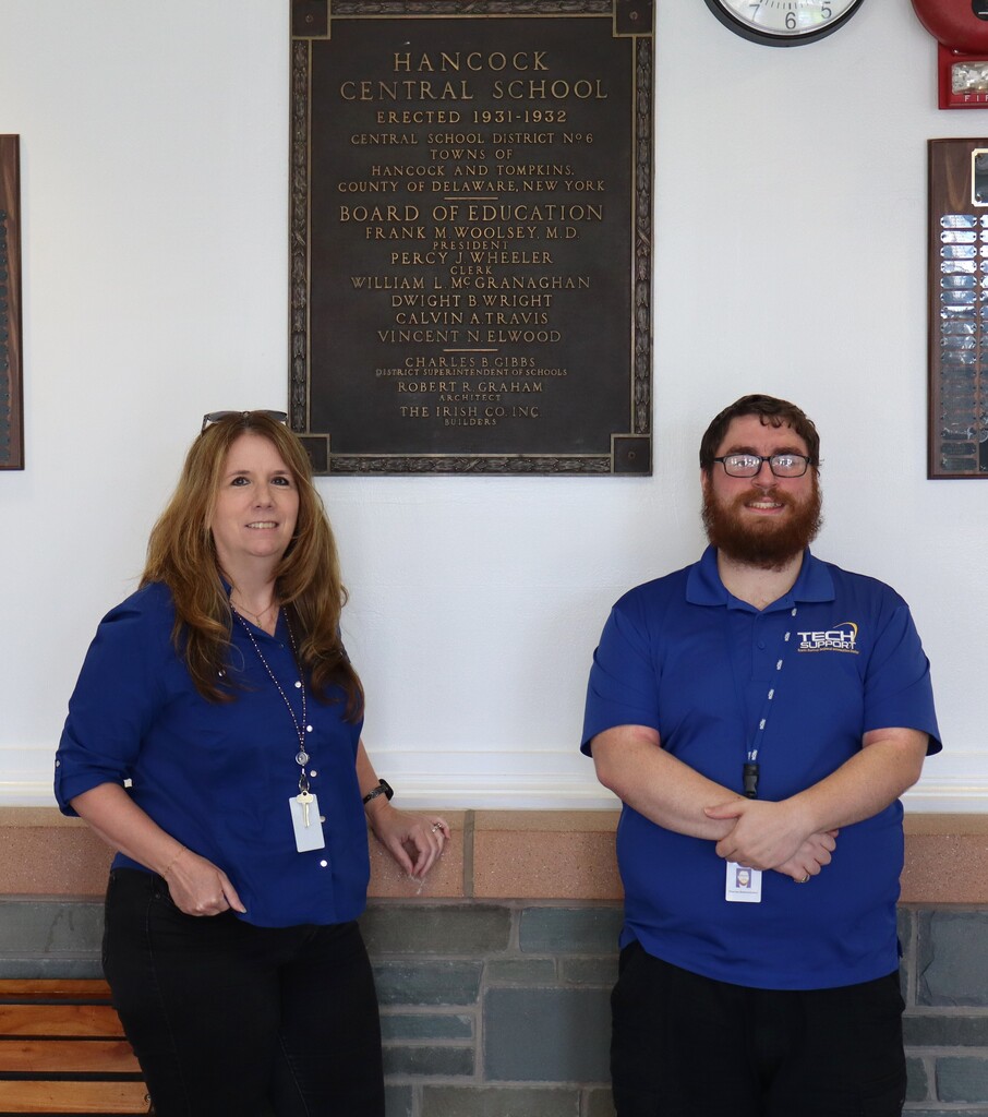 Mrs. Hollen and Mr. Schoonmaker