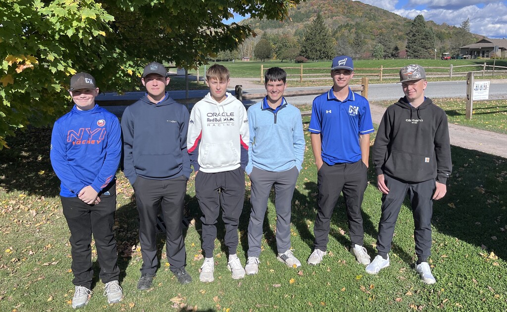 Golfers at MAC Championships