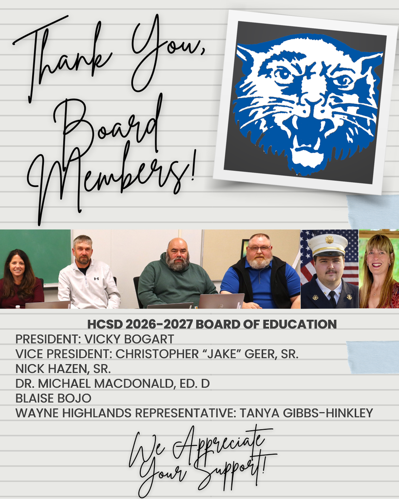 HCSD BOE Recognition Flyer