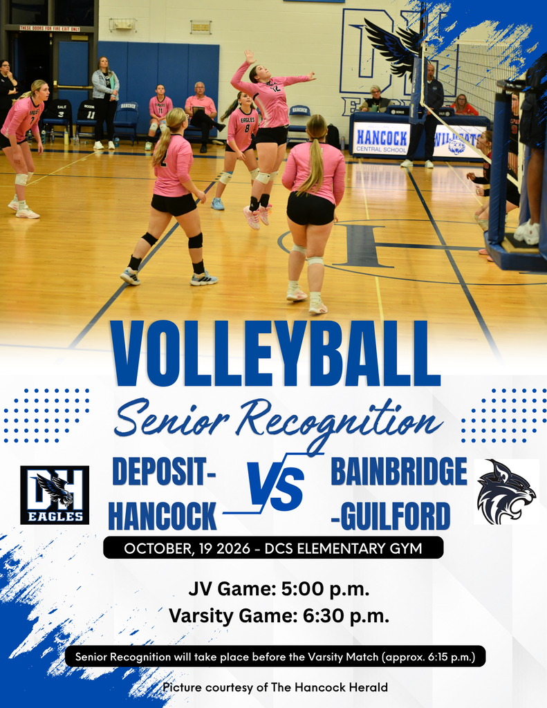 VB Senior Recognition poster