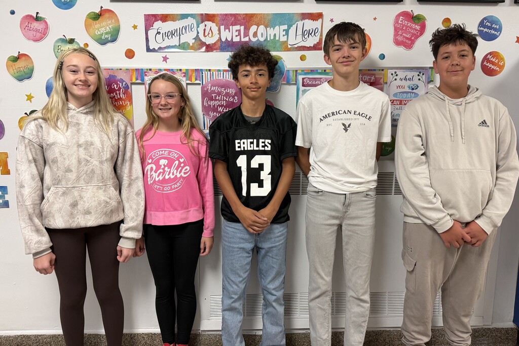 Middle School Nominees