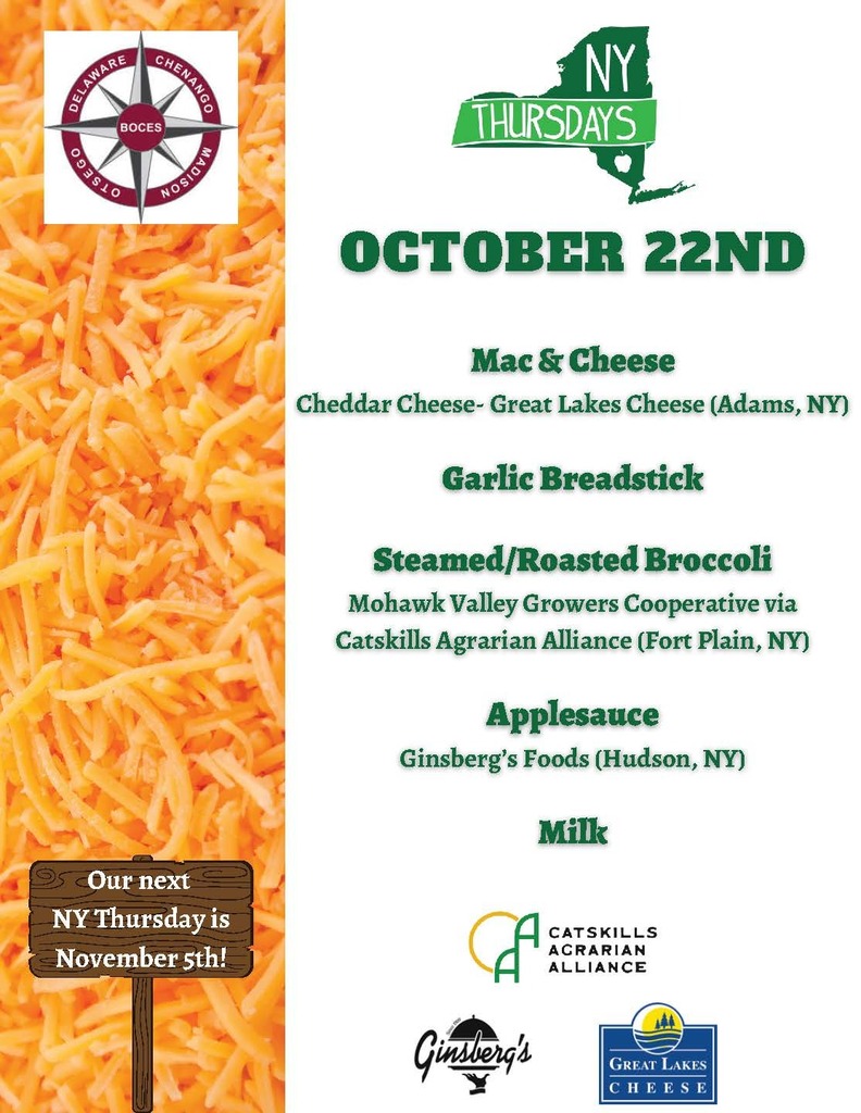 NY Thursdays October 22