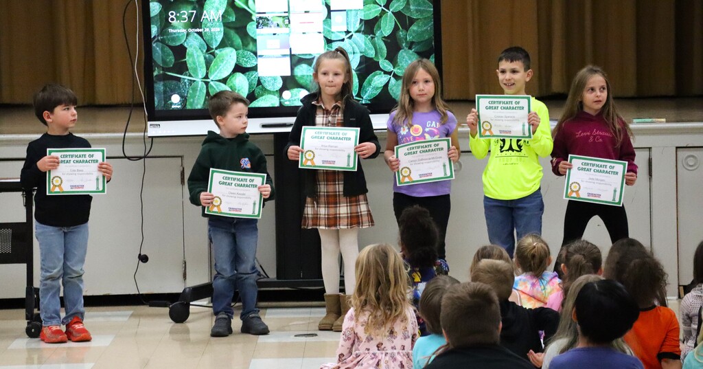 October Responsibility Award Winners