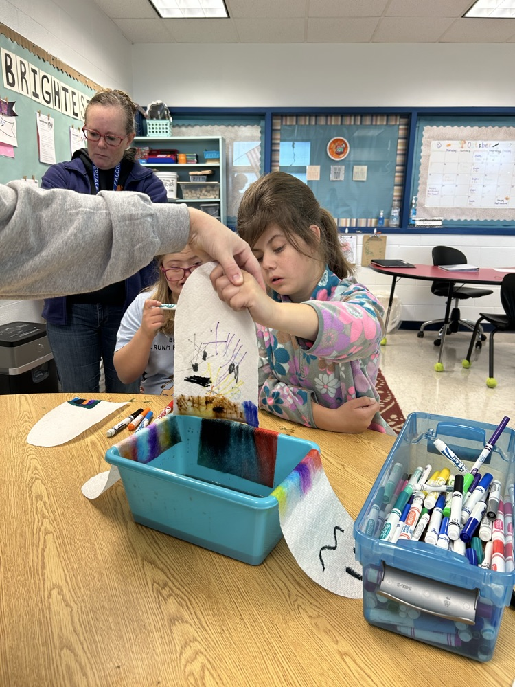 students dunking ghosts