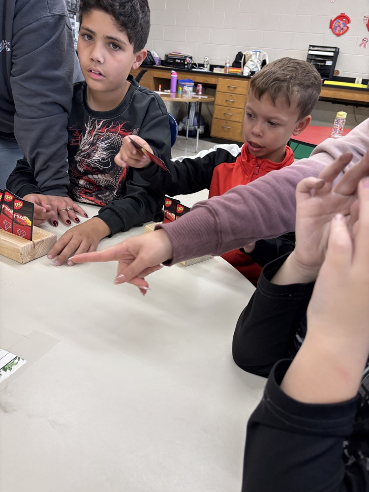 students playing games