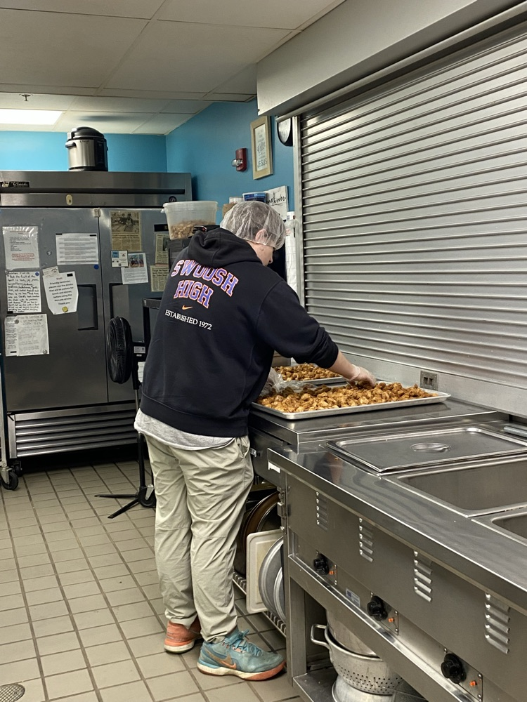 student cooking