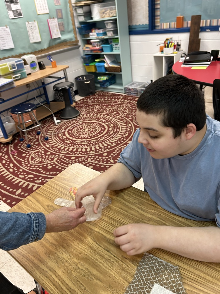 student making turkey treats