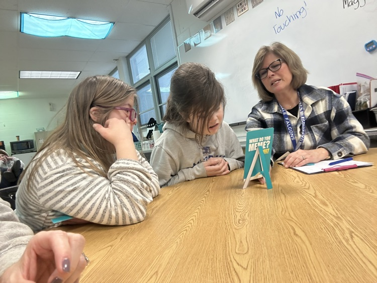 students playing a game