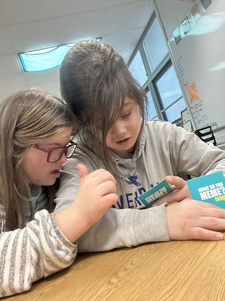 students playing a game