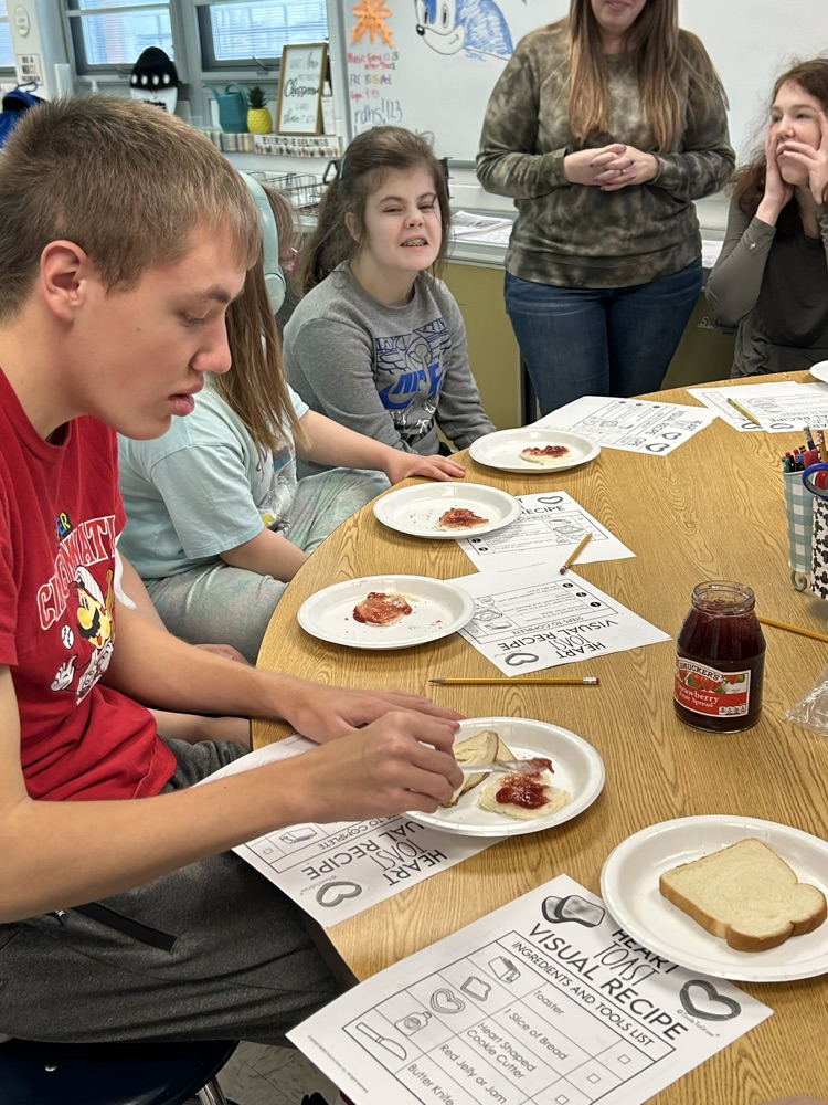 students following directions 