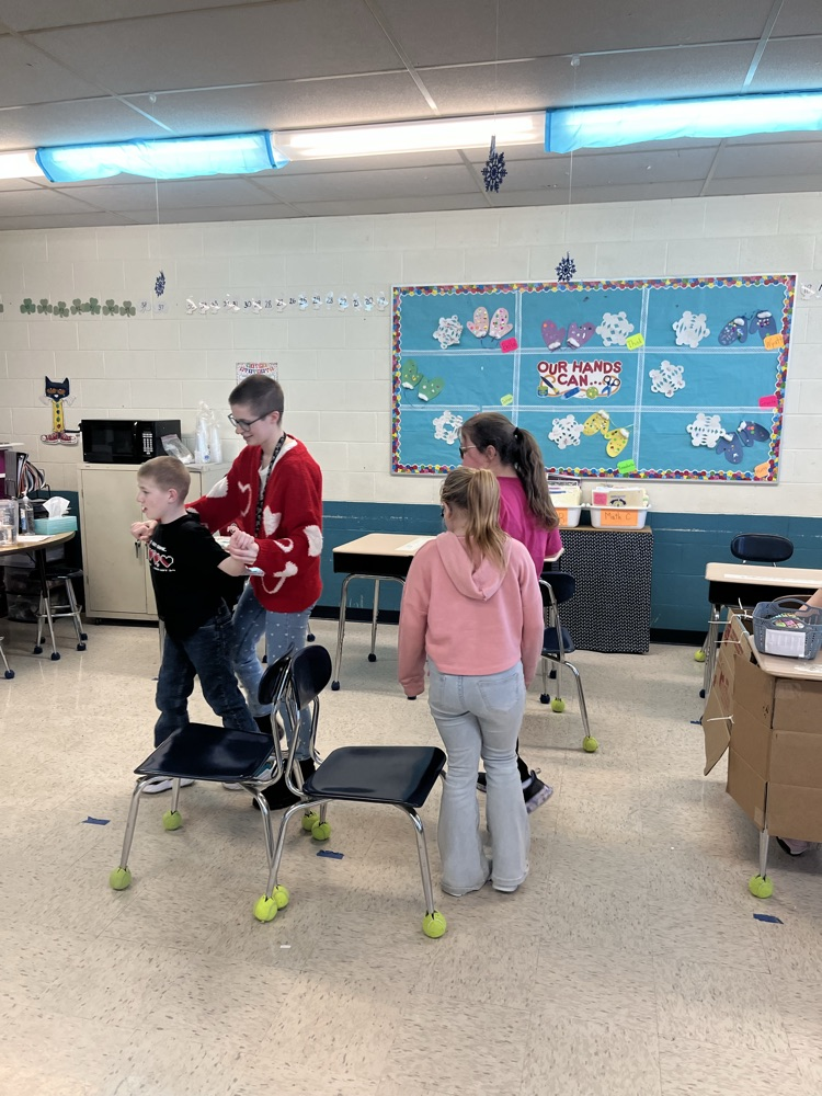 students playing games