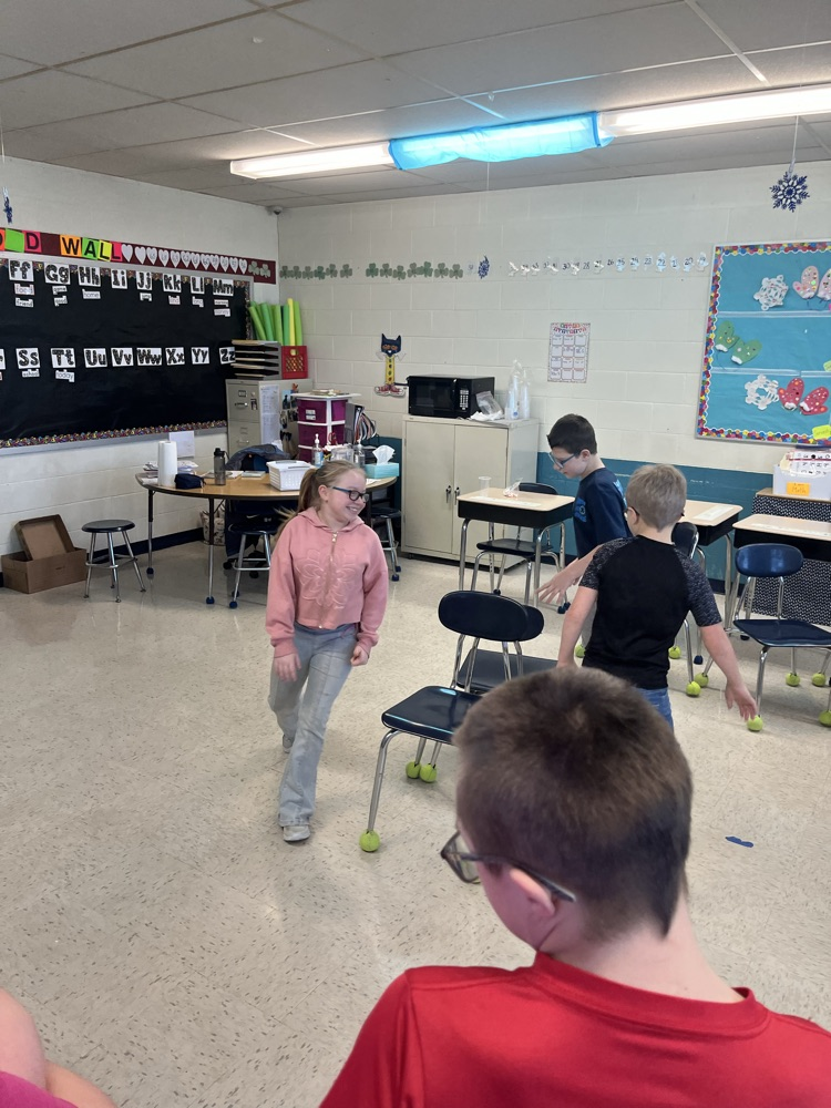 students playing games