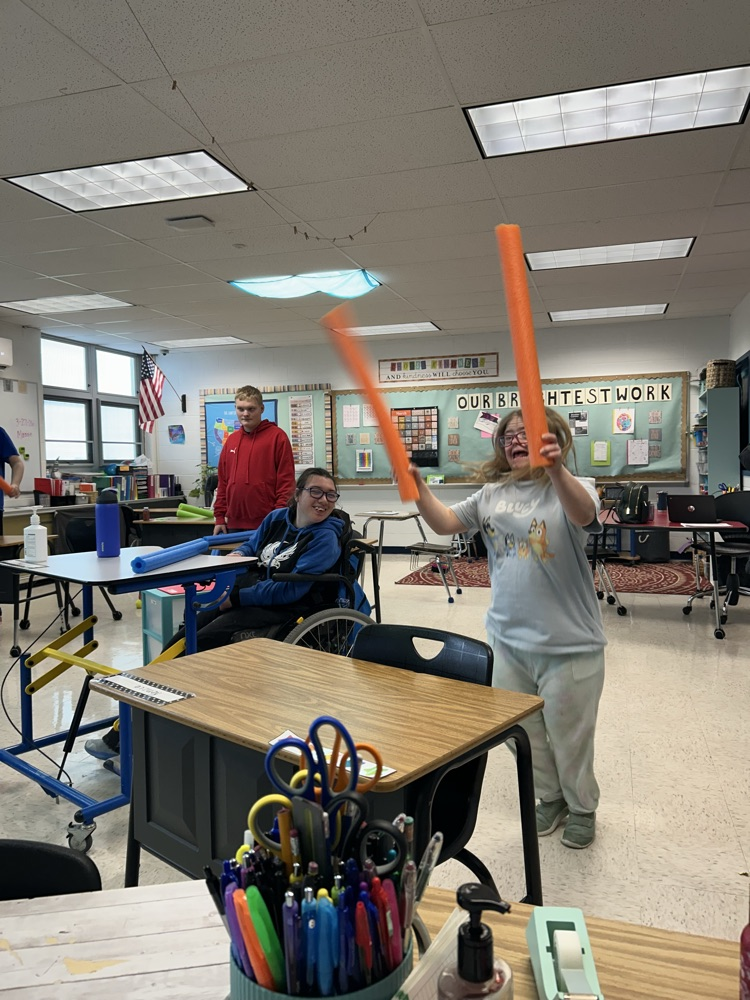 students doing cardio drumming