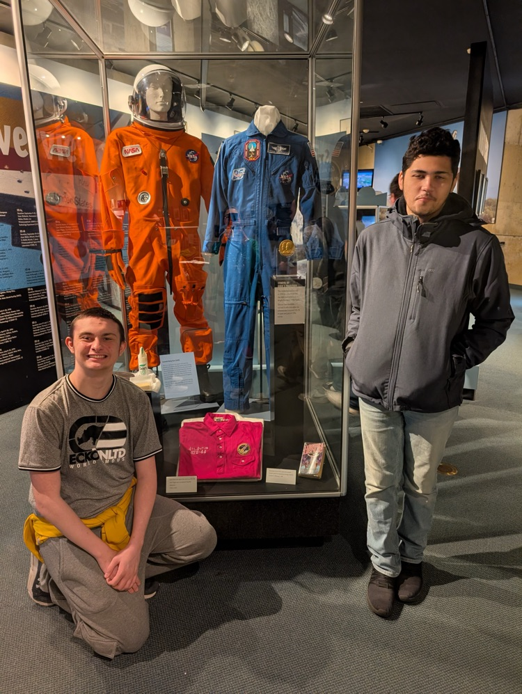 students with space costume