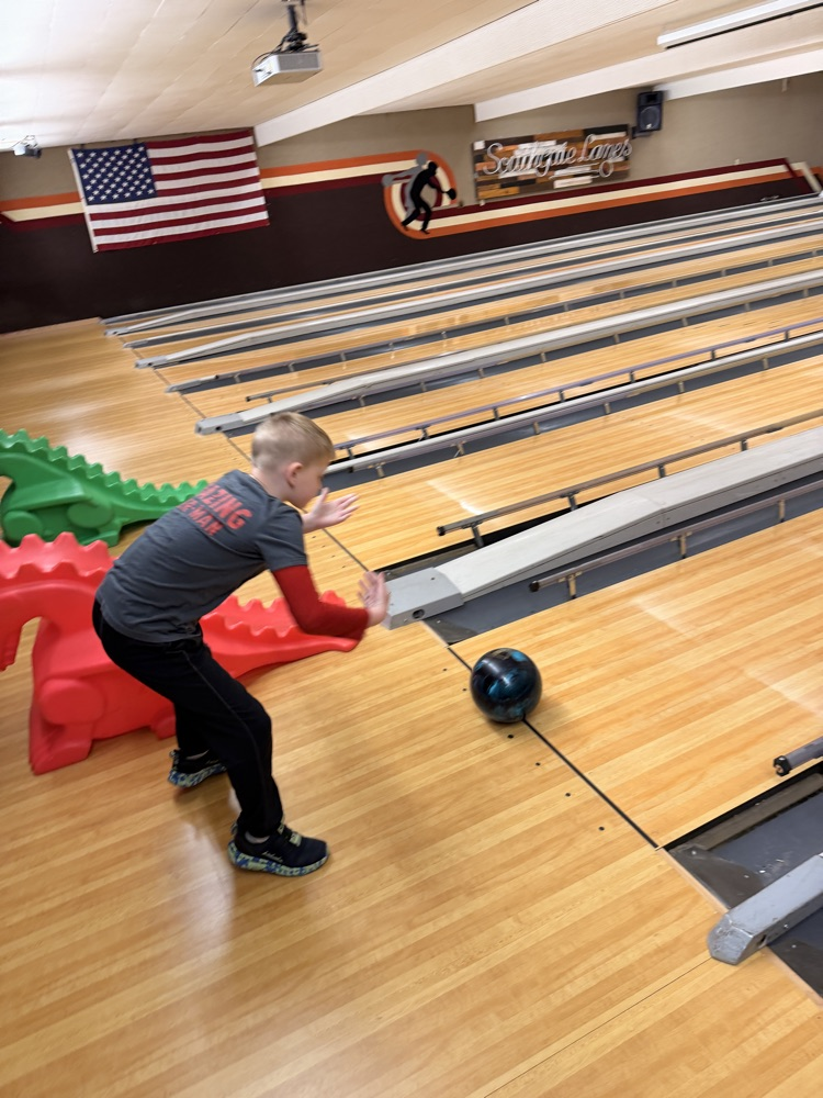 student bowling