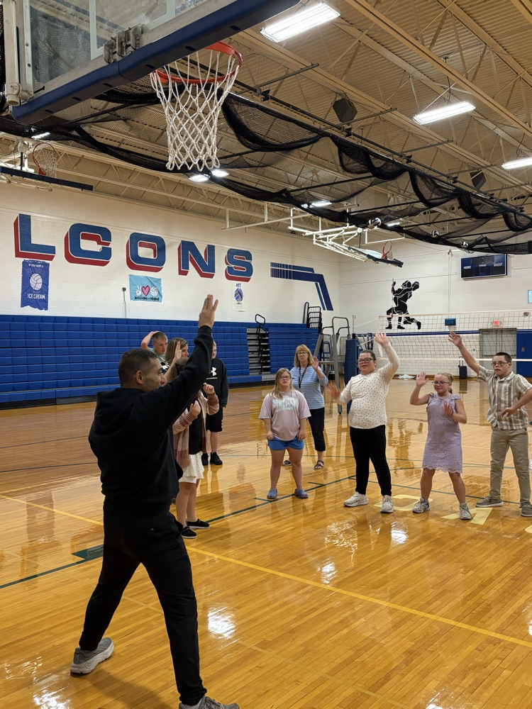 students dancing