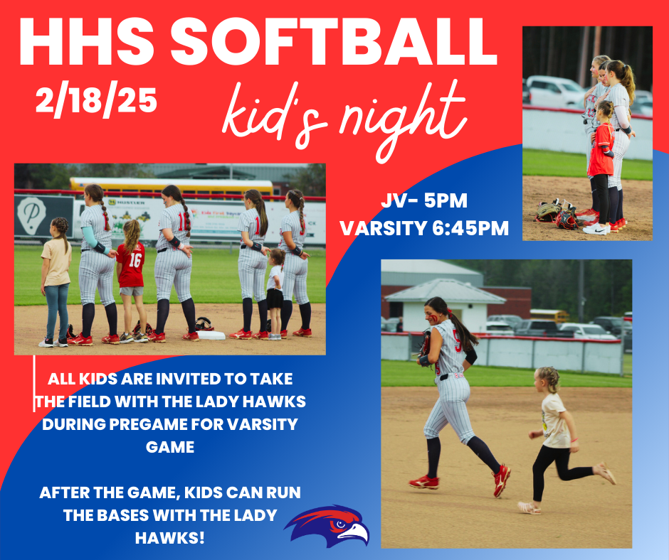 hhs softball kid's night