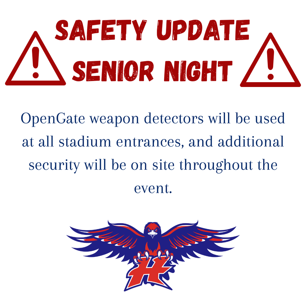 OpenGate weapon detectors will be used at all stadium entrances, and additional security will be on site throughout the event.