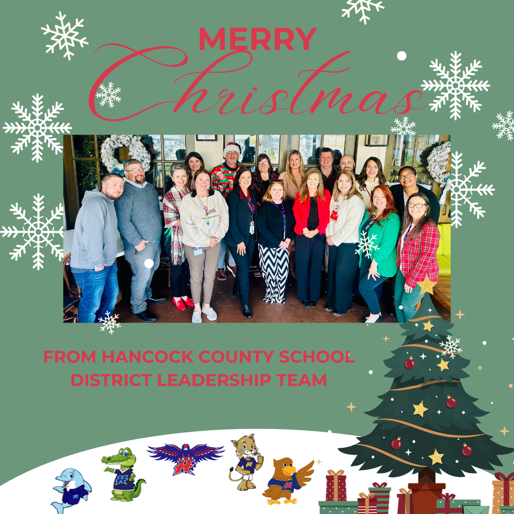 Merry Christmas group picture of District Leadership Team