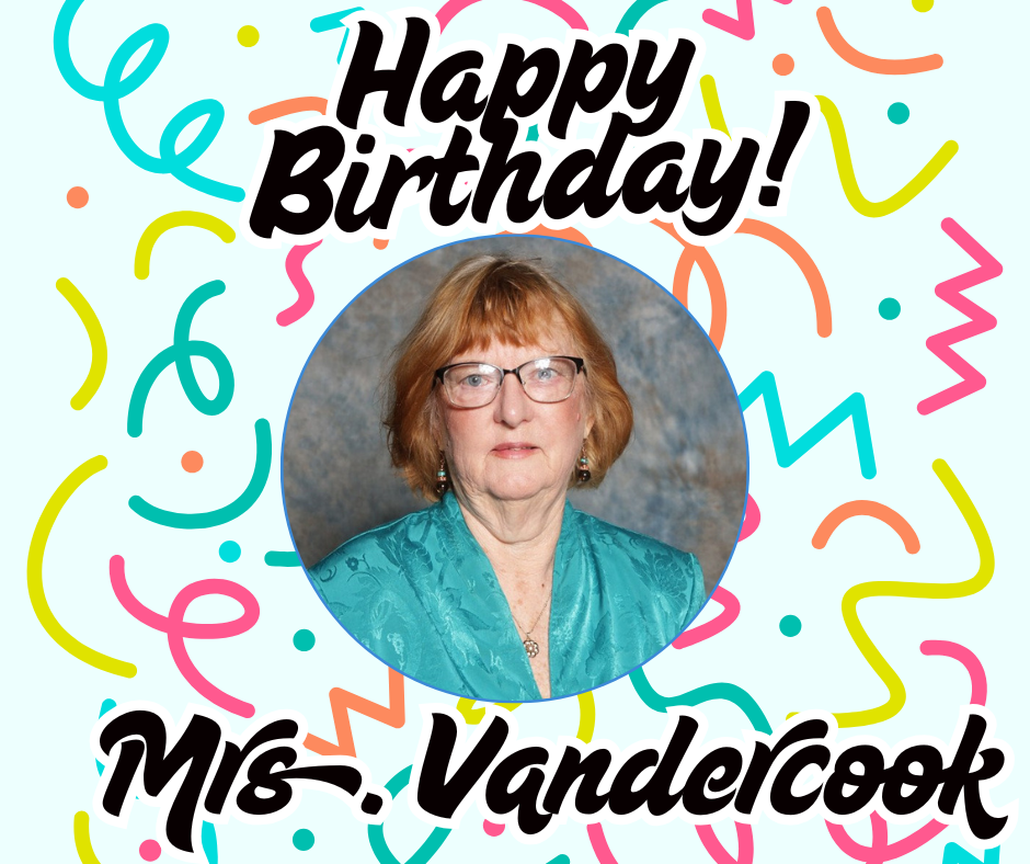 vandercook bday