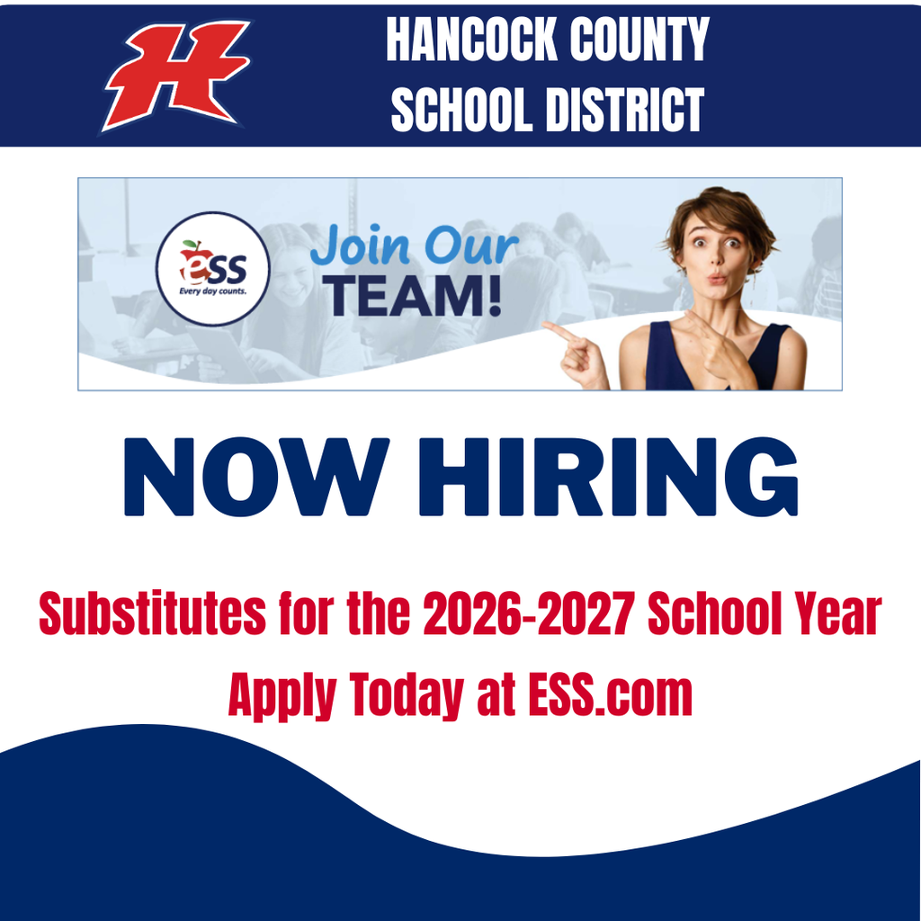 Now Hiring substitutes