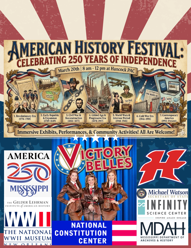 American History Festival with special performances and guests. 