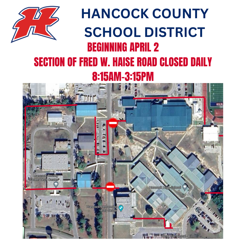 Gate/Road Closure on High School Campus between HS and CTC