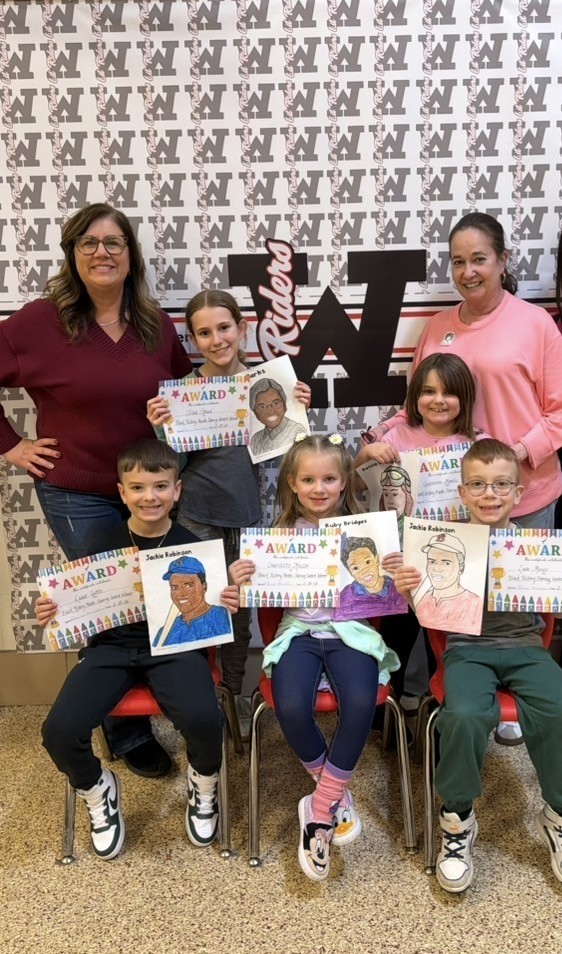 Black History Month Coloring Contest Winners