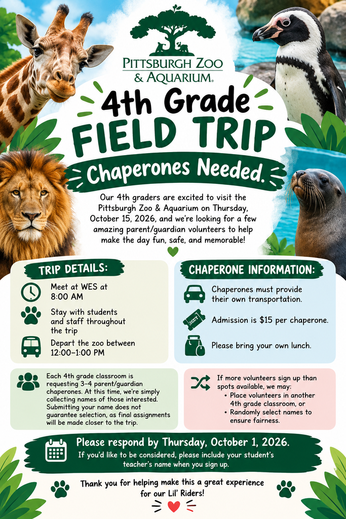 4th Grade Field Trip