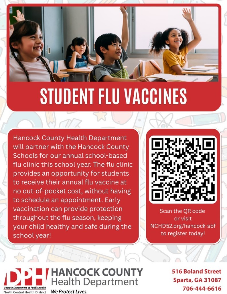 Flu Shot Announcement Image