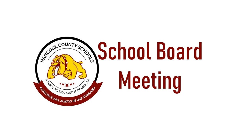 School Board Meeting Logo